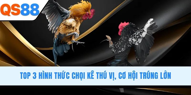 Top 3 hình thức chọi kê thú vị, cơ hội trúng lớn